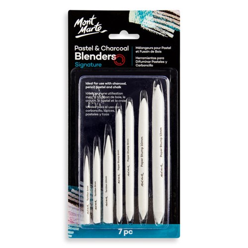 MONT MART PASTEL CHARCOAL Blenders 7 Piece